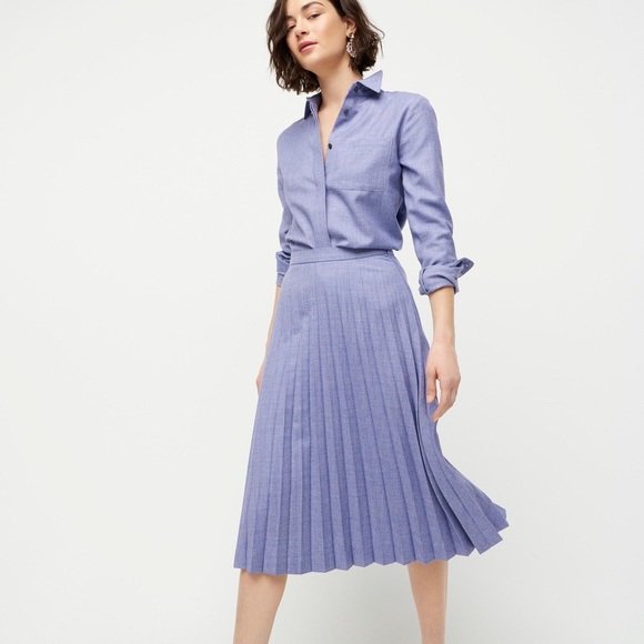 J. Crew Wool Blend Skirt - Picture 1 of 10